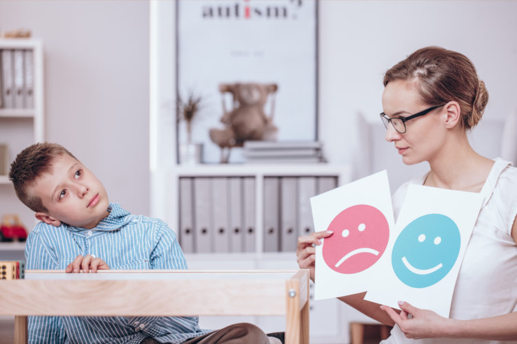 Teaching Kids With Autism To Recognize Emotions The Behavior