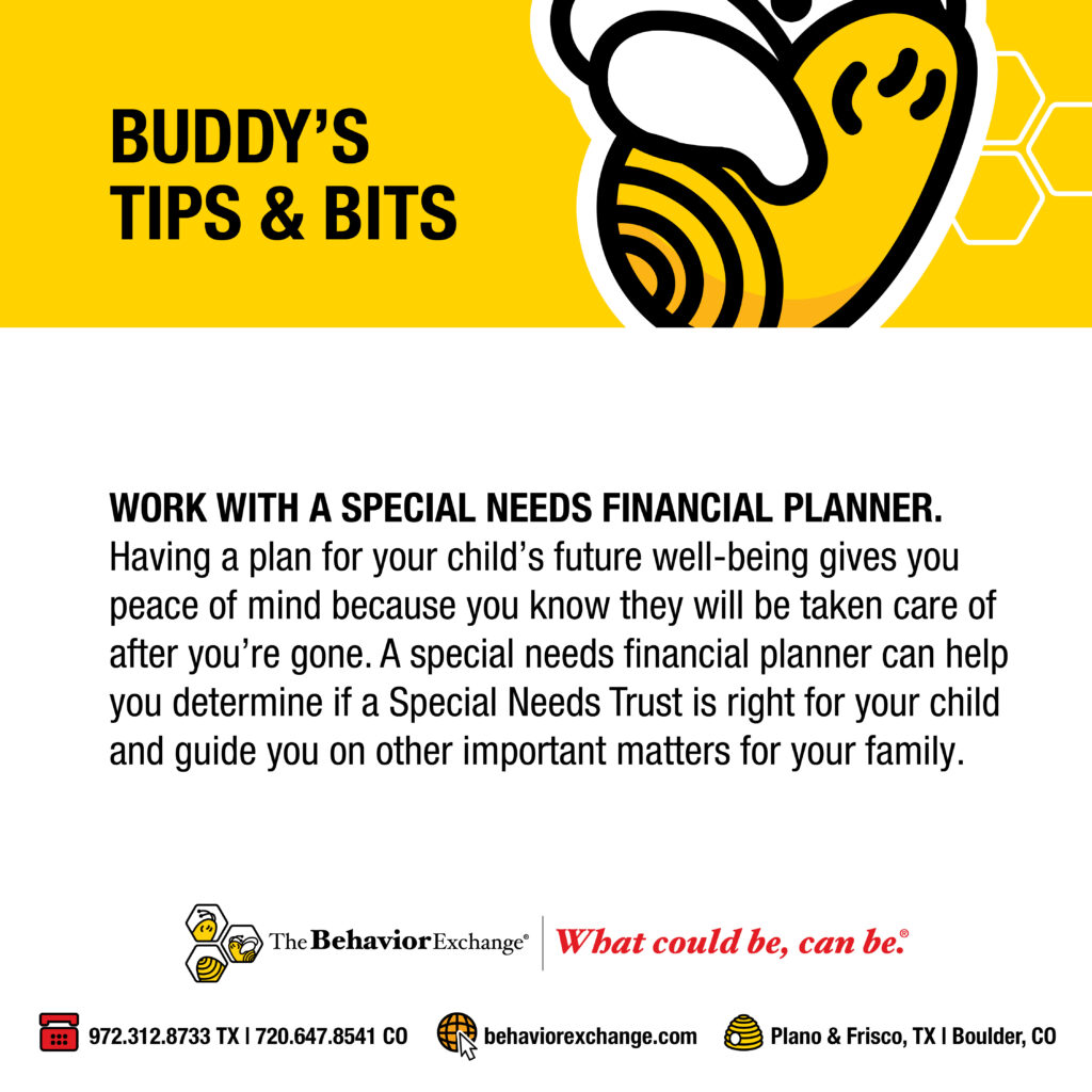 special needs financial planning